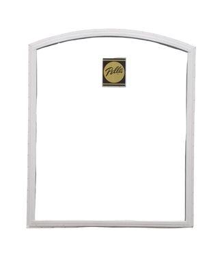 36977 Pella Round Arched Top White Vinyl Window 60"W