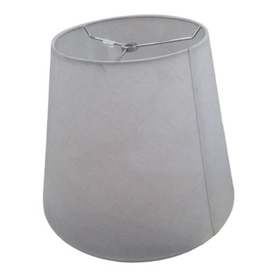 37077 Cream Linen Fabric Drum Lamp Shade