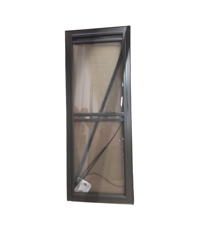 37099 Brown Aluminum Retractable Screen Storm Door 36"W