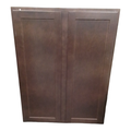 37266 Mahogany Upper Wall Cabinet 33"W