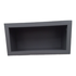 37271 Set of 2 Seal Gray Horizontal Open Face Cabinets 24"W