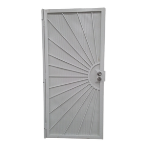 37423 White Aluminum Security Door 36.5"W