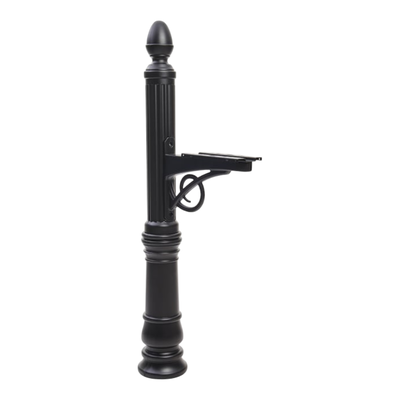 37442 Gibraltar Black Mount Mailbox Post