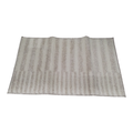 37458 Origin 21 Striped Cream Puff Throw Rug