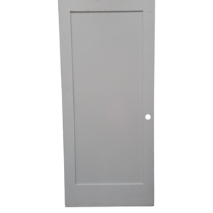 37461 Primed White Solid Core Slab Door 35.75"W