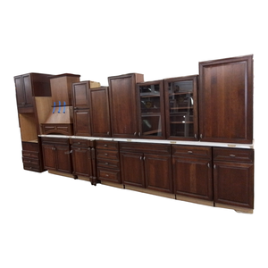 37478 14 Pc Raised Panel Kitchen Cabinet Set