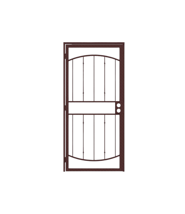 37528 Gatehouse Gibraltar Bronze Security Door 39"W