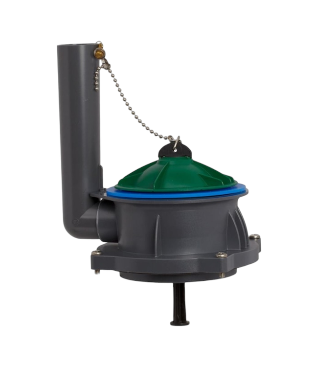 37581 American Standard Black Plastic Flush Valve