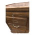 37590 Wooden Lockable Filing Cabinet