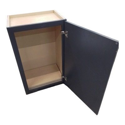 37613 Navy Blue Upper Wall Cabinet 18"W