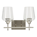 37701 Allen+Roth Brushed Nickel Vanity Light