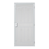 37717 Gatehouse White Security Door 38.75"W