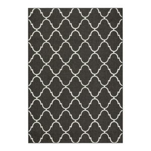 37764 Style Selections Gray Indoor Trellis Area Rug