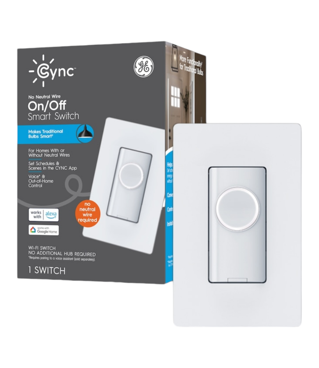 38313 GE Cync Smart Light Switch