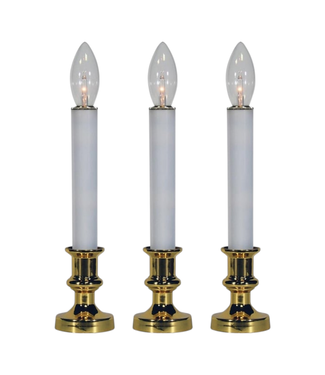 38512 GE Lighted Candles 3 Pack Battery Operated