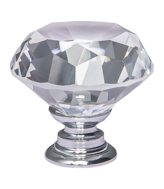 39368 Allen + Roth Chrome Finish Cabinet Knobs