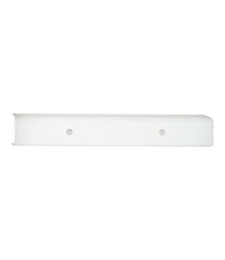 39399 Urban Lighting White Channel Glass Fixture Light