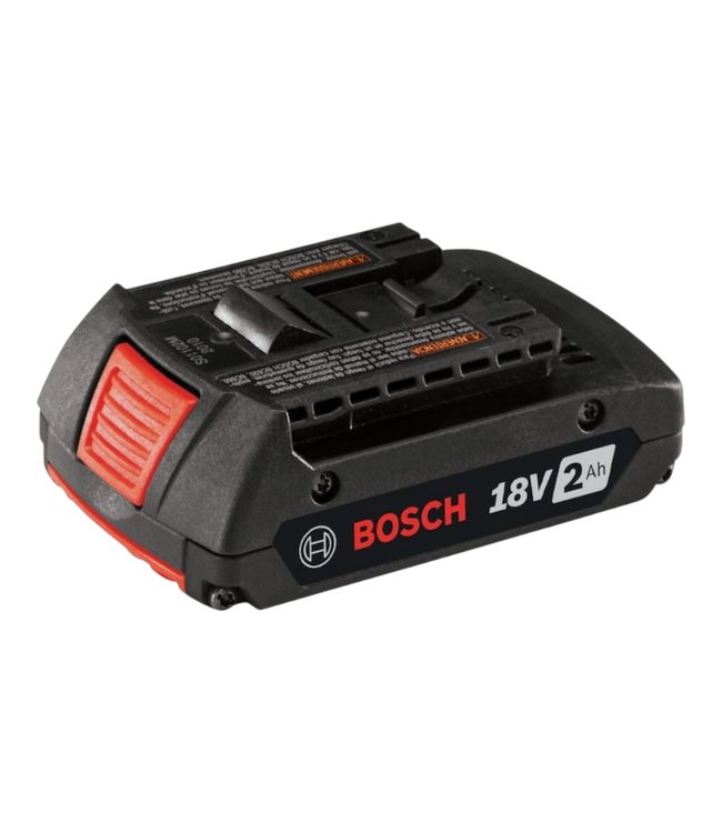 39496 Bosch 18-Volt Lithium Battery (2Ah) and Charger