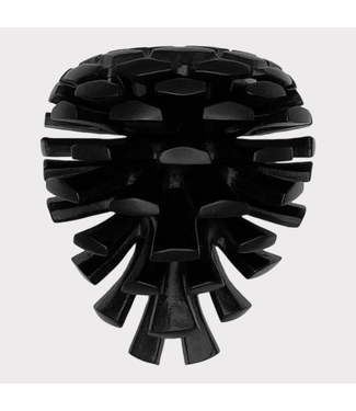 39997 MIchael Healy Matte Black Iron Door Knocker
