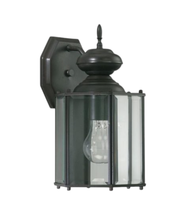 40337 Quorum 1 Light Outdoor Wall Sconce in Bronze