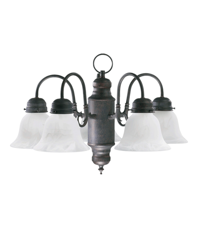 40505 Quorum Fort Worth 5 Light Chandelier