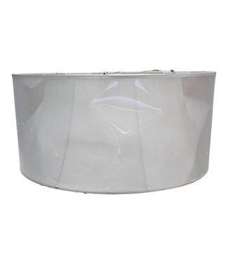 40565 White Drum Shade 4-Light Hanging Pendant Light