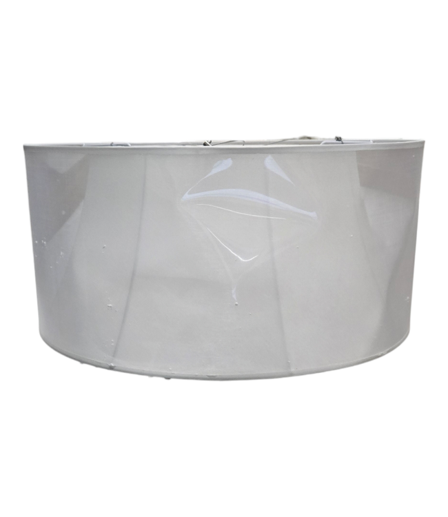 40565 White Drum Shade 4-Light Hanging Pendant Light