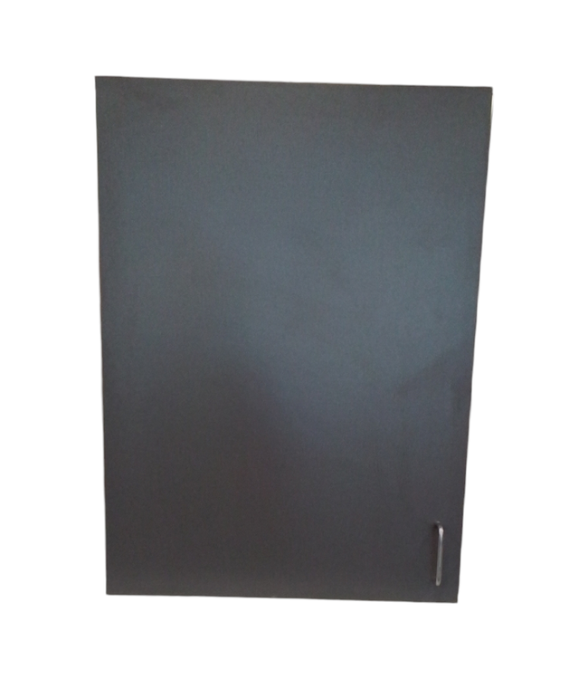 40766 Brushed Gray 1 Door Upper Wall Cabinet 22"W