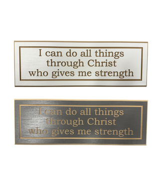 Buddy Board - I Can Do All Things Through Christ