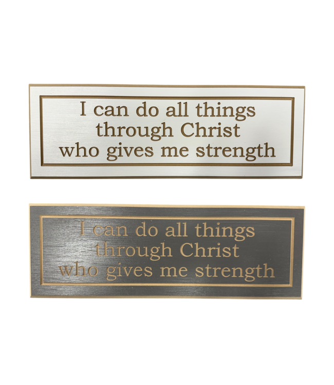 Buddy Board - I Can Do All Things Through Christ