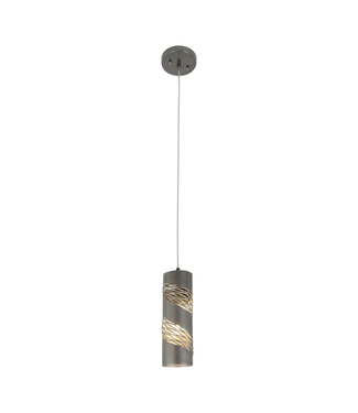 40804 Varaluz Flow 1-Light Small Cylinder Mini Pendant