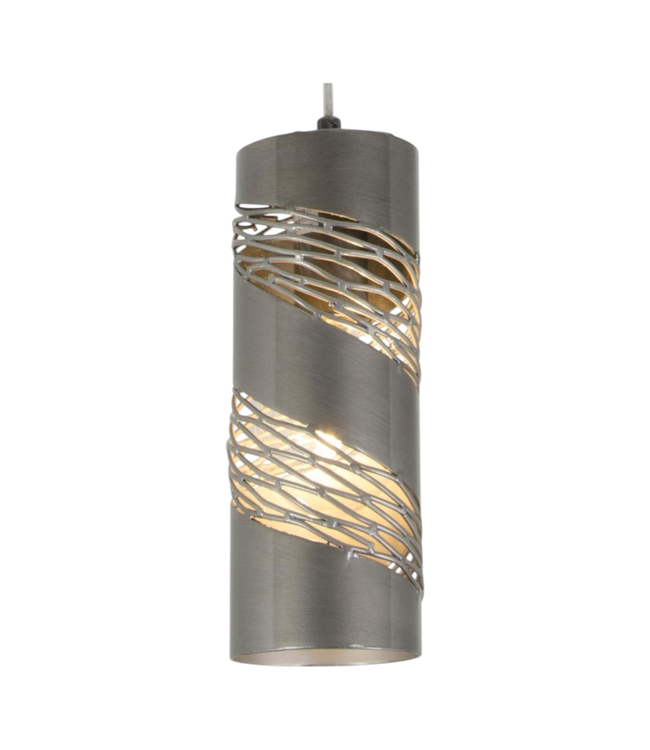 40804 Varaluz Flow 1-Light Small Cylinder Mini Pendant