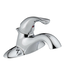 41003 Delta Single Handle Polished Chrome Bathroom Faucet