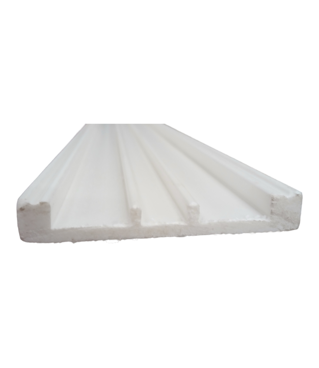 41138 Multipurpose Acrylic Trim 96-in L x 4-in W x .625-in T