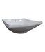 41279 Square White Ceramic Vessel Bathroom Sink