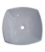 41276 Flared Square White Ceramic Vessel Bathroom Sink