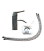 41309 Single Hole Brushed Nickel Finish Bathroom Faucet