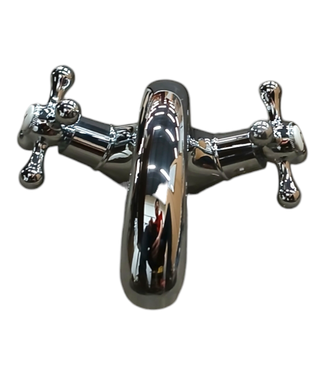 41311 Single Hole Short Riviera Faucet Polished Chrome