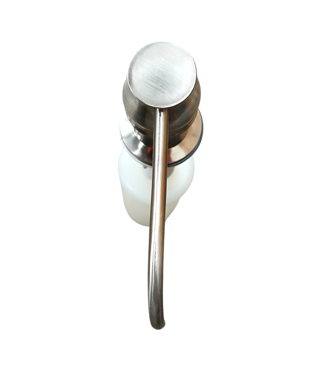 41343 Brushed Nickel Soap Dispenser Kit in Stainless Steel