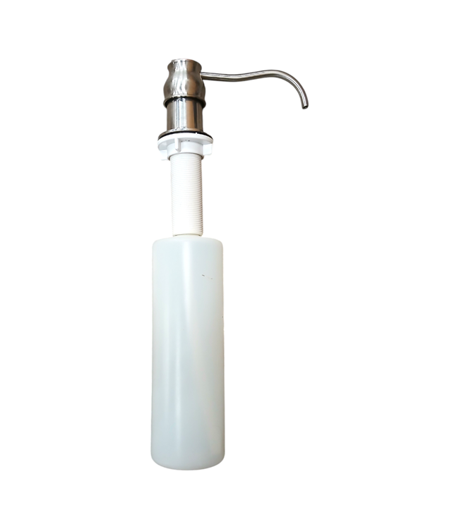 41343 Brushed Nickel Soap Dispenser Kit in Stainless Steel