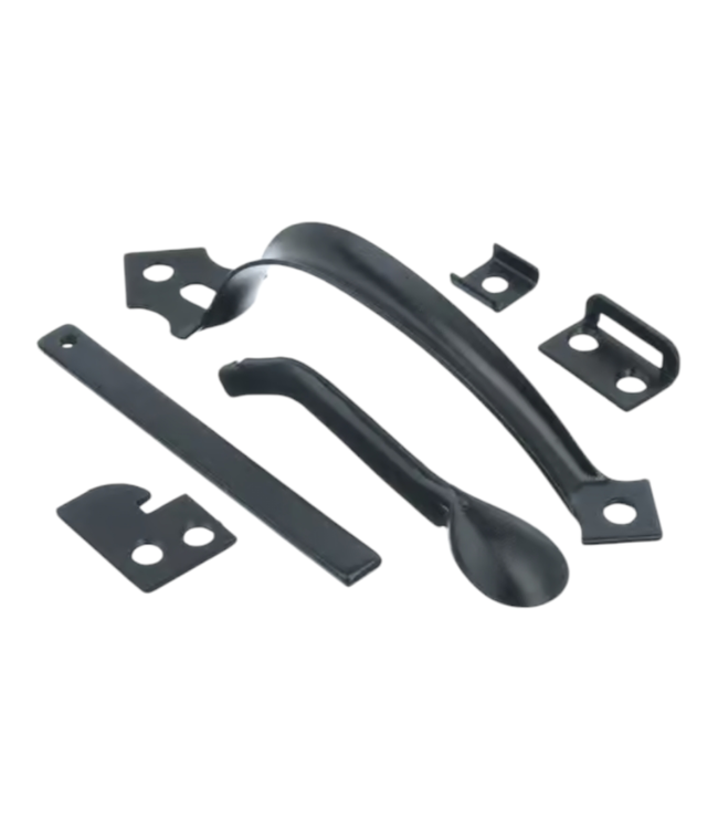 41403 Ace Black Steel Inswing Gate Thumb Latch