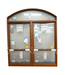 41691 Pella Arch Top Single Hung Window 71.25"W