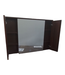41749 Walnut Recessed Panel Medicine Cabinet 48"W