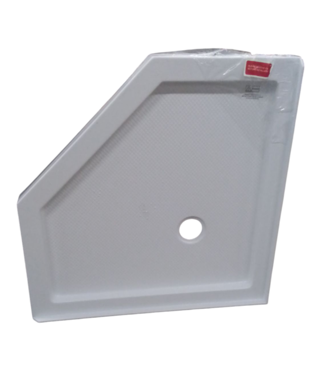 41762 DreamLine SlimLine Neo-Angle Corner Shower Base