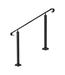 41769 Vevor 1-3 Step Wrought Iron Handrail