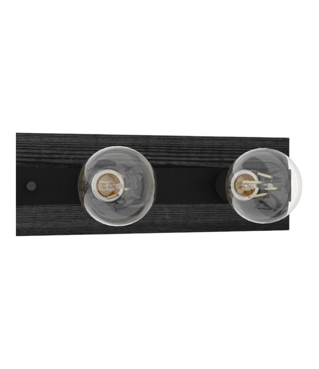 41934 Hunter Donelson 5-Light Matte Black Vanity Light