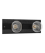 41934 Hunter Donelson 5-Light Matte Black Vanity Light