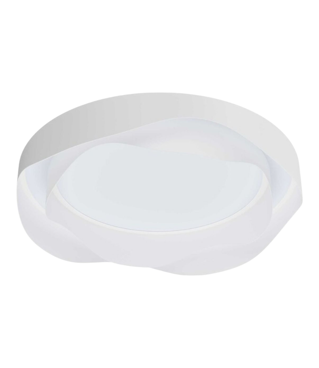 41987 Aiwen 1-Light White Integrated LED Flush Mount Light