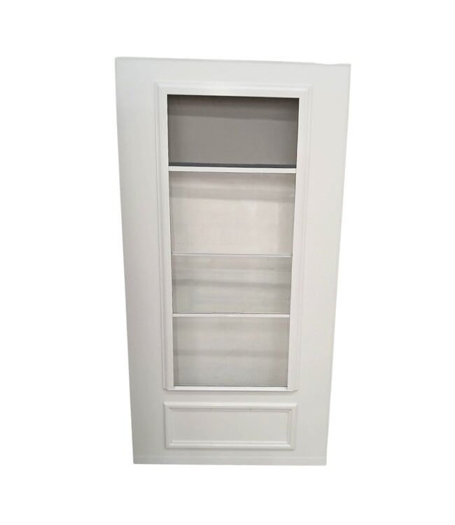 42066 Larson White Aluminum Storm Door 42"W