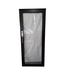 42105 Larson Platinum Blk Full View Aluminum Storm Door 32" W